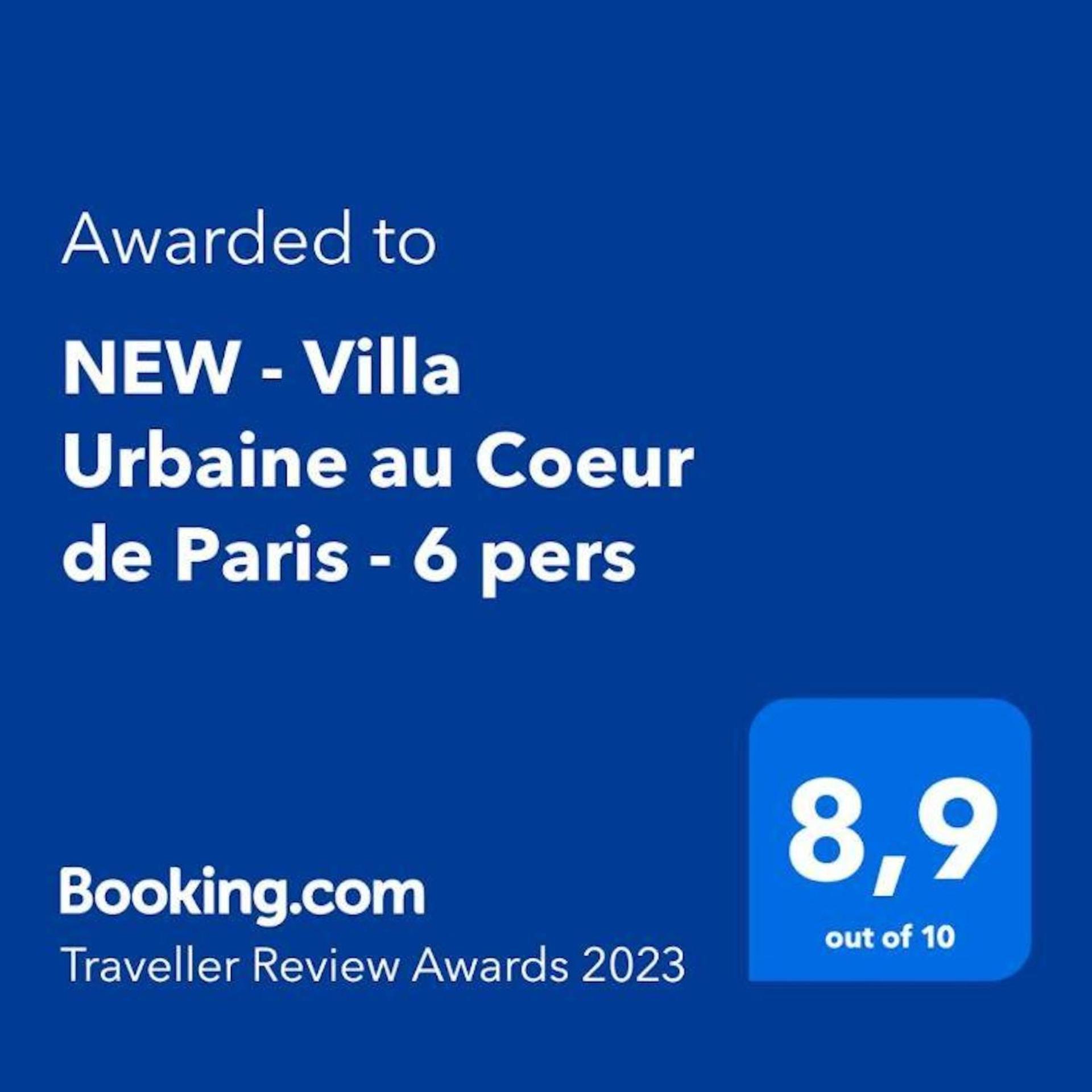 New - Villa Urbaine Au Coeur De Paris - 6 Pers Exteriör bild
